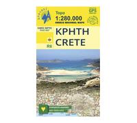 Carte routière R6 - Crète | Anavasi