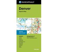 Carte routière - Région de Denver (Colorado) | Rand McNally