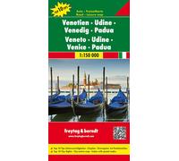 Carte routière - Région de Venise & Padoue (Italie) | Freytag & Berndt