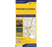 Carte routière régionale de Transylvanie, Discover & Explore 1:500 000 - Erdély országrésztérképek1:500 000