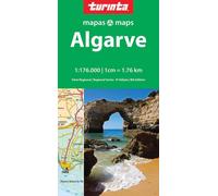 Carte routière régionale n° 5 - Algarve (Portugal Sud) | Turinta