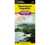 Carte routière - République Dominicaine | National Geographic