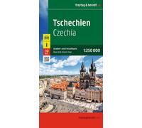 Carte routière - République Tchèque au 1/250 000 | Freytag & Berndt