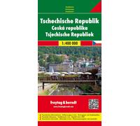 Carte routière - République Tchèque au 1/400,000 | Freytag & Berndt
