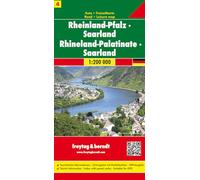 Carte routière : Rheinland-Pfalz, Saarland