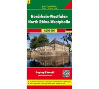Carte routière - Rhénanie du nord & Westphalie (Allemagne) | Freytag & Berndt