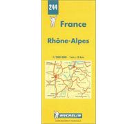 Carte routière : Rhône - Alpes, N° 244