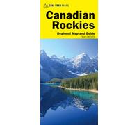 Carte routière - Rocheuses Canadiennes | Gem Trek