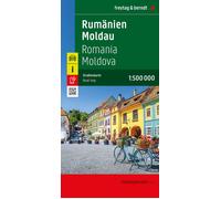 Carte routière - Roumanie & Moldavie - 1/500 000 | Freytag & Berndt
