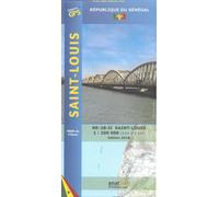 Carte routière - Saint-Louis | Laure Kane