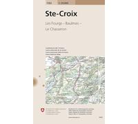 Carte routière : Sainte-Croix