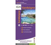 Carte routière - Sardaigne | IGN