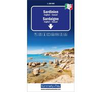 Carte routière - Sardaigne | Kümmerly & Frey