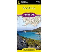 Carte routière - Sardaigne | National Geographic