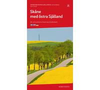 Carte routière - Scanie (Suède) & Seeland est (Danemark) | Norstedts