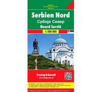 Carte routière - Serbie Nord | Freytag & Berndt