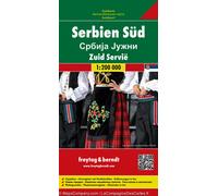 Carte routière - Serbie Sud | Freytag & Berndt