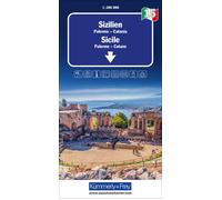 Carte routière - Sicile | Kümmerly & Frey