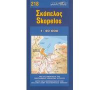 Carte routière : Skopelos (en anglais)