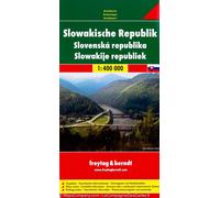 Carte routière - Slovaquie au 1 /400 000 | Freytag & Berndt