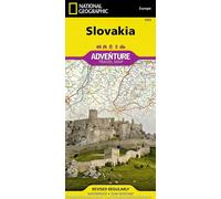 Carte routière - Slovaquie | National Geographic