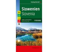 Carte routière - Slovénie au 1/150 000 | Freytag & Berndt