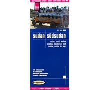 Carte routière - Soudan et Sud-Soudan | Reise Know How