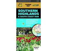 Carte routière - Southern Highlands & South Coast (Nouvelle-Galles du Sud), n° 283-298 | UBD Gregory's
