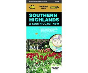 Carte routière - Southern Highlands & South Coast (Nouvelle-Galles du Sud), n° 283-298 | UBD Gregory's