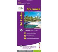 Carte routière - Sri Lanka | IGN
