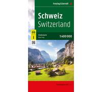 Carte routière - Suisse | Freytag & Berndt