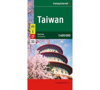 Carte routière - Taiwan | Freytag & Berndt