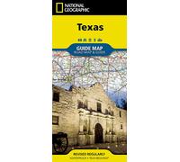 Carte routière - Texas | National Geographic