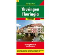 Carte routière : Thüringen