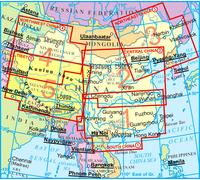 Carte routière - Tibet | Gizi Map