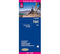 Carte routière - Tibet & Vallée de Lhassa | Reise Know How