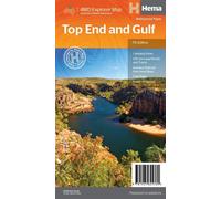Carte routière - Top End & Gulf (Territoire du Nord, Australie) | Hema Maps