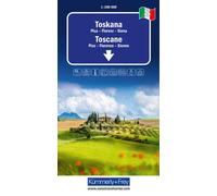 Carte routière - Toscane | Kümmerly & Frey