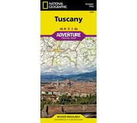 Carte routière - Toscane | National Geographic