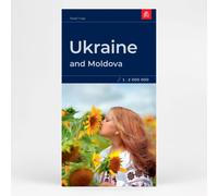 Carte routière - Ukraine, Moldavie | Jana Seta