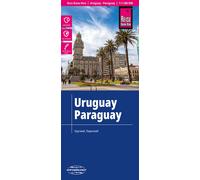 Carte routière - Uruguay & Paraguay | Reise Know How