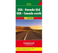 Carte routière - USA & Canada Sud | Freytag & Berndt