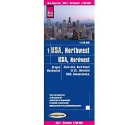 Carte routière USA n° 1 - USA Nord-ouest | Reise Know How