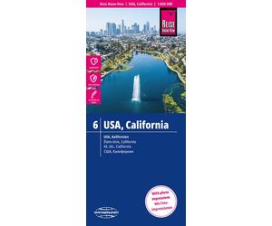 Carte routière USA n° 6 - Californie | Reise Know How