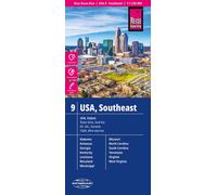 Carte routière USA n° 9 - USA Sud-est | Reise Know How