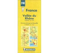 Carte routière : Vallée du Rhône, N° 246