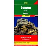 Carte routière - Yemen | Freytag & Berndt