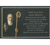 Carte Saint Benoit (Par Lot De 20)