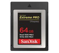 Sandisk CF Express Extreme Pro 64 Go 1 500 / 800 Mo/s Type B