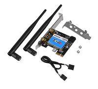 Carte sans Fil PCI Express, Cartes d'interface Réseau Bluetooth à Double Bande 2.4G / 5G 433Mbps WiFi pour Machines de Publicité/PC/Bureau